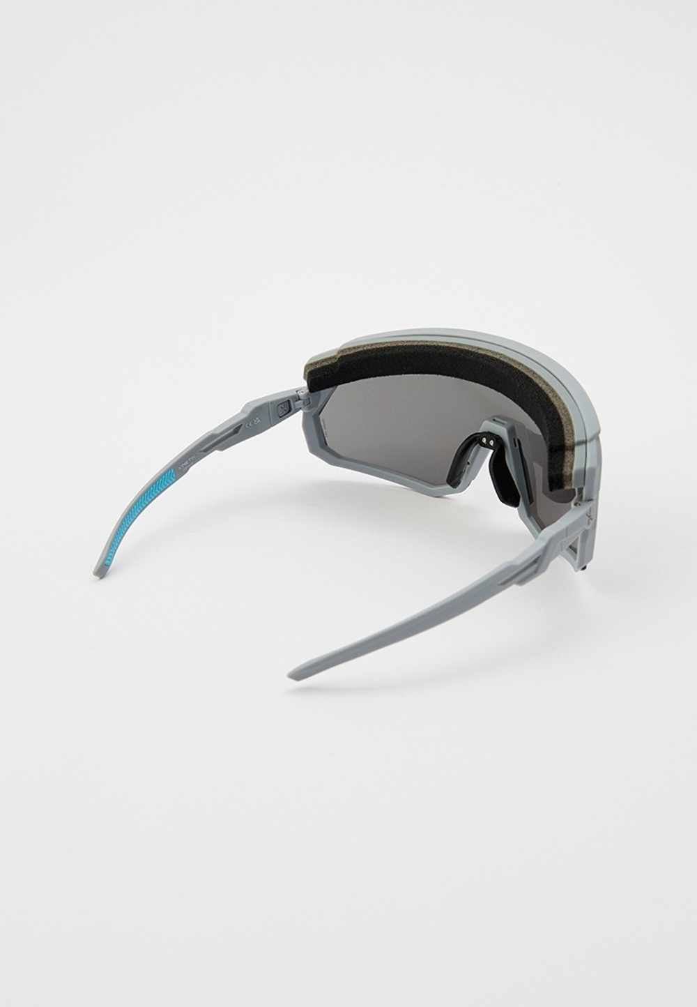 Спортивные очки с диоптриями HILX Samurai / Matt Solid Grey / Black Mirror Polarized Lens + Clear Lens