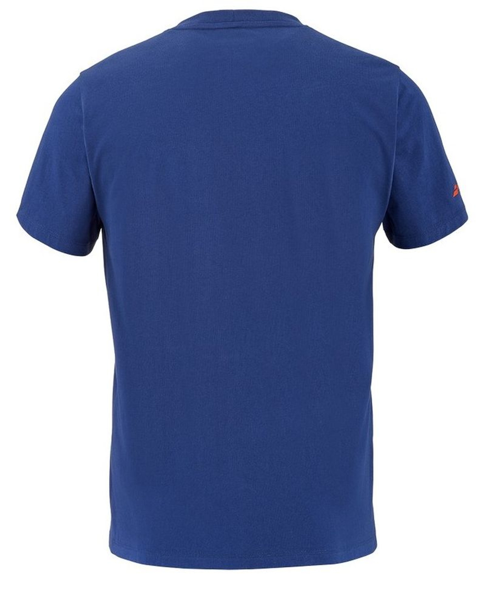 Теннисная футболка Babolat Cotton J.Lebron - blue depths