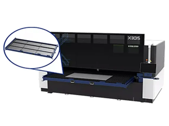 Высокоточный лазерный станок HSG Laser серии X для резки листов металла