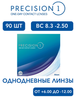 Однодневные контактные линзы Precision 1 (уп. 90 линз)
