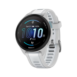 Умные часы Garmin Forerunner 165 Music, 43mm, Music Mist Gray/Whitestone (010-02863-31)