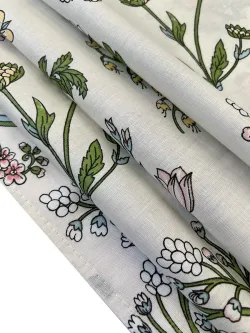 Простынь на резинке "Botany" 120х200 см Сказка сатин