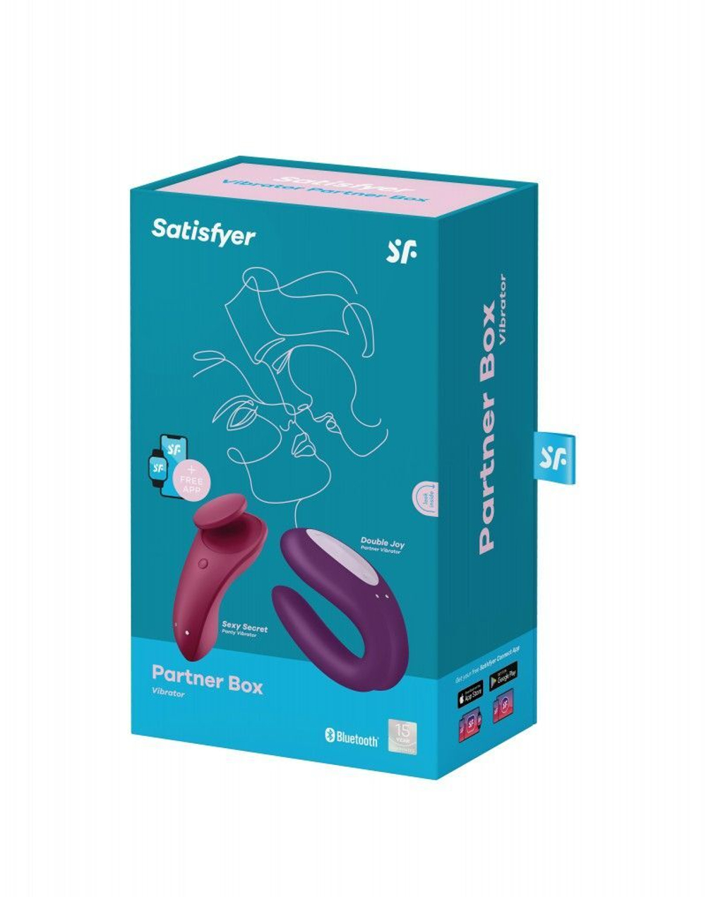 Набор вибростимуляторов Satisfyer Partner Box 1 (Цвет: разноцветный)