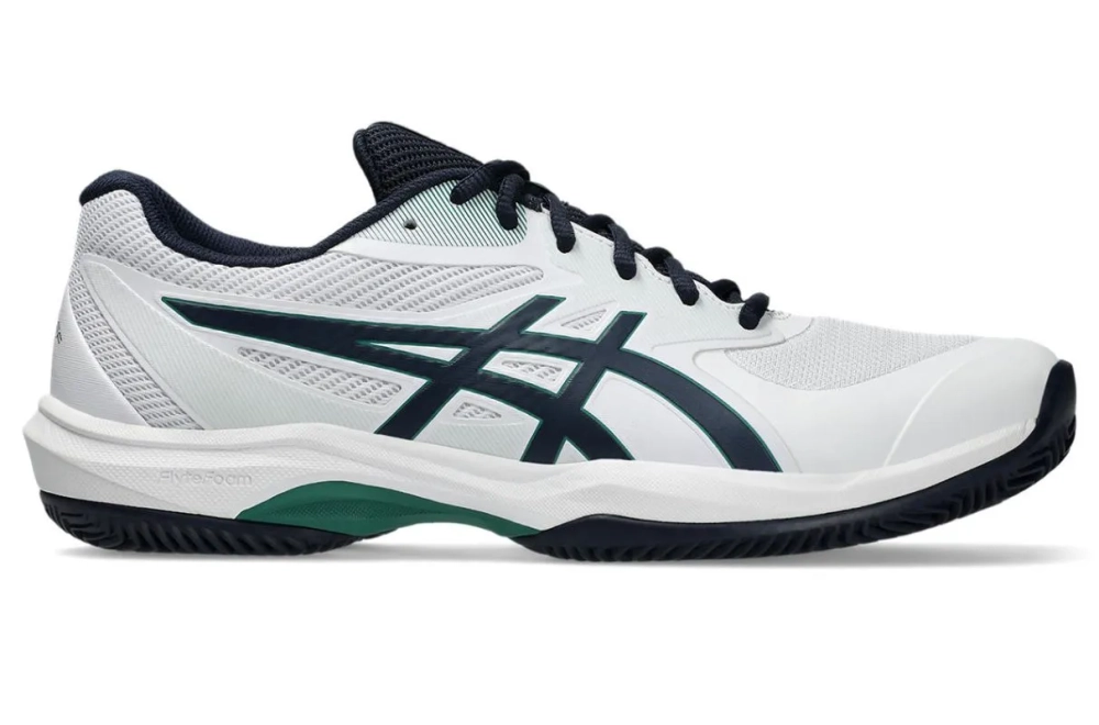 Теннисные кроссовки Asics Game FF Clay/OC - white/midnight