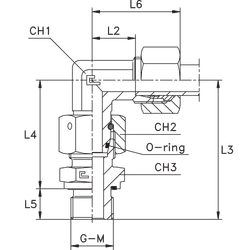 Штуцер FNE90 DL15 BSP 1/2 (корпус)