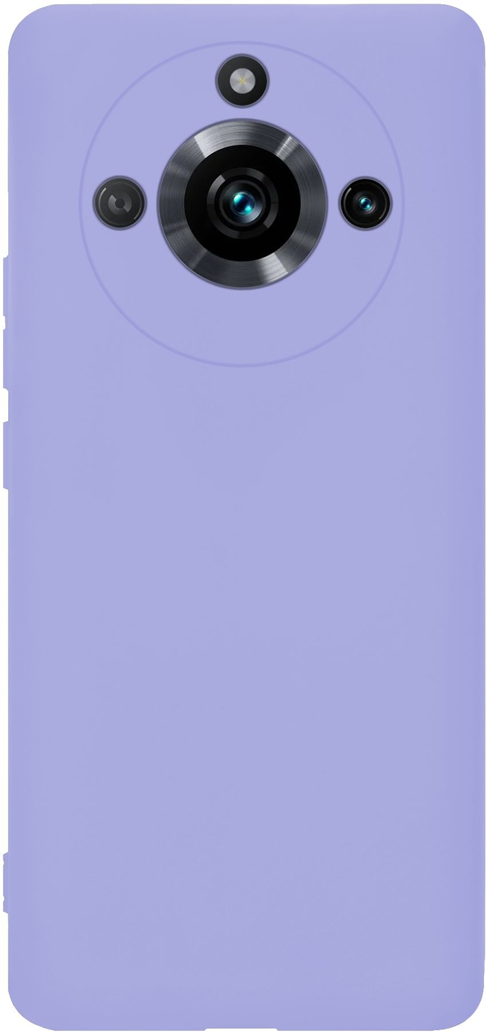 Мягкий Soft Touch чехол из силикона для REALME 11 PRO / 11 PRO PLUS с бархатной подкладкой