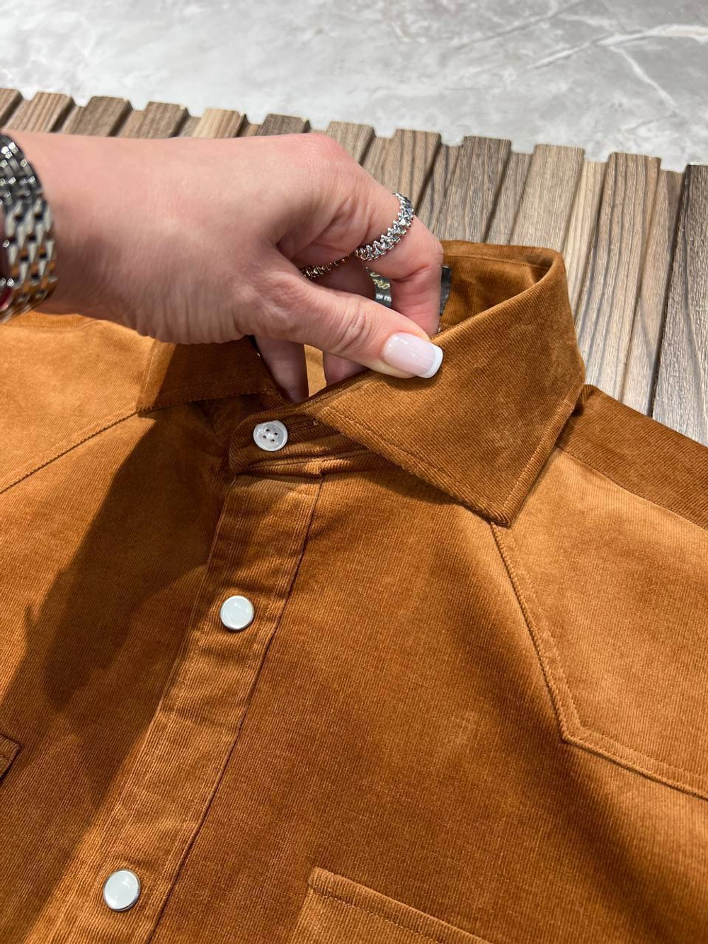 Вельветовая рубашка Loro Piana