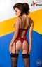 Salome corset Red
