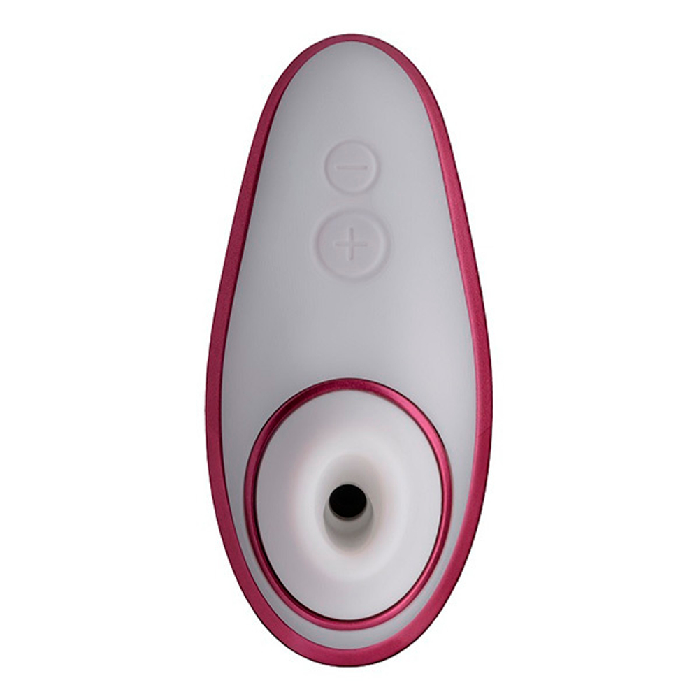 Красный бесконтактный клиторальный стимулятор 10,4см Womanizer Liberty Clitoral Stimulator Red Wine WZ11CL0200