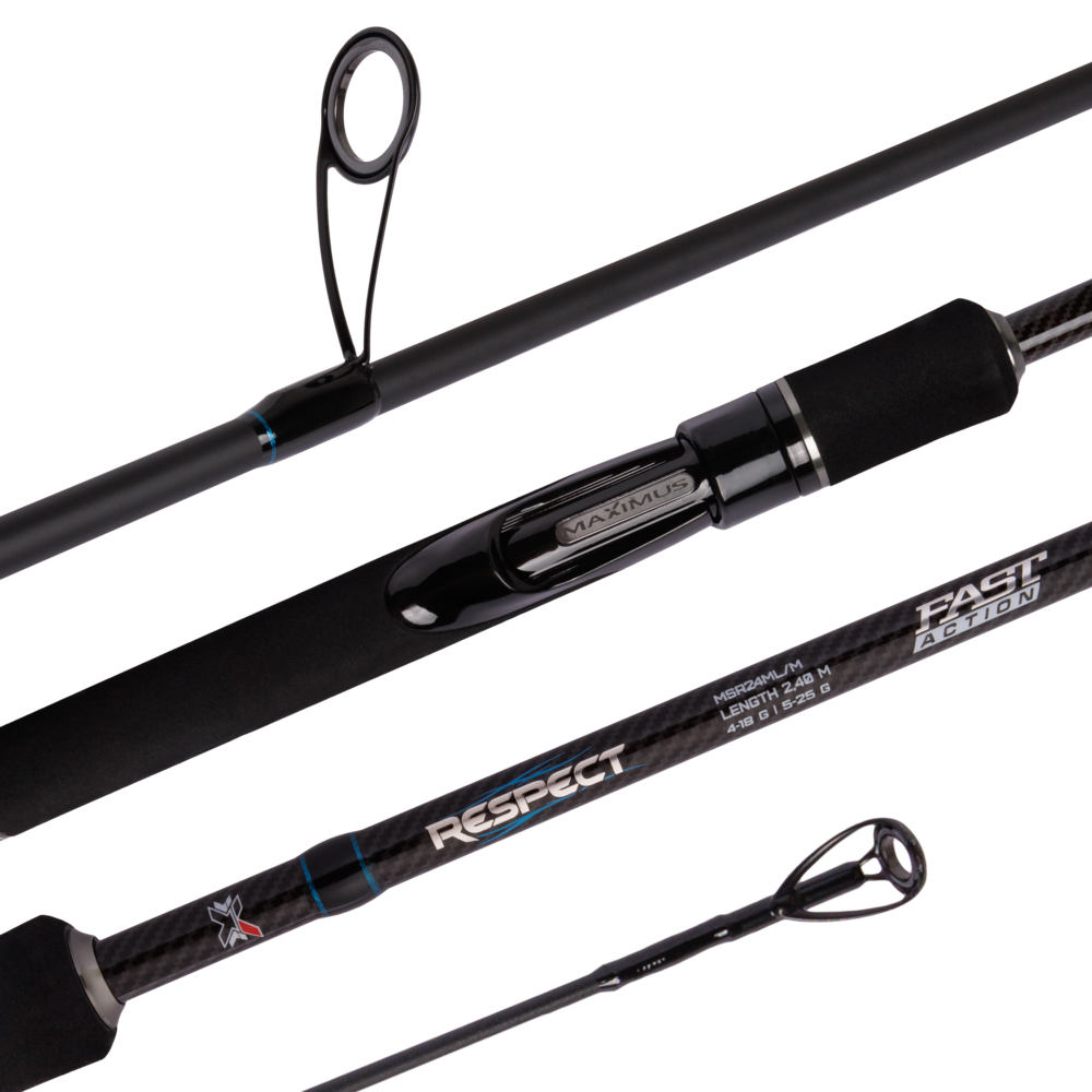 Спиннинг Maximus RESPECT 24ML/M  2,4m  4-18g/5-25g (2 хлыста)