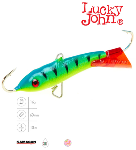 Балансир LUCKY JOHN Classic №6, цвет 36RT, арт. 81600-36RT