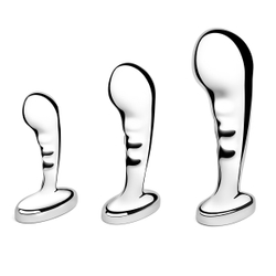 b-Vibe STAINLESS STEEL P-SPOT TRAINING SET - Набор металлических стимуляторов