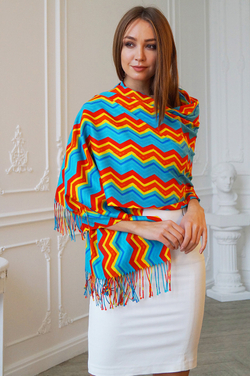 LIGVIANNI Палантин Kerchief Turquoise