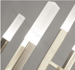 Pendant design lamp  THE LIGHT by Alma 24 lampshades (Nickel)