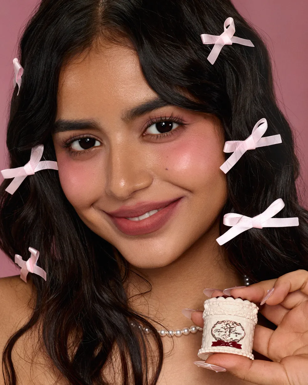 Кремовая помада для губ Flower Knows Strawberry Cupid Collection Cake Lip Cream - V02 Soufflé