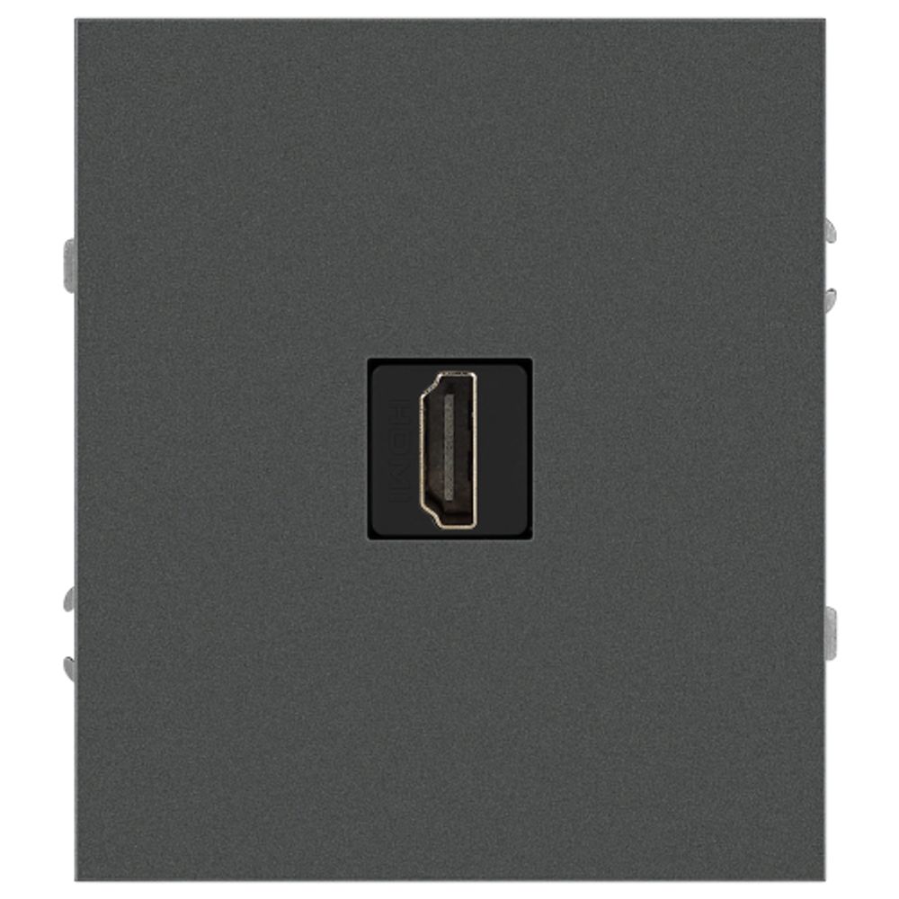 Розетка ЭРА Arktik 16-3114-06 HDMI графит | Эра Arktik