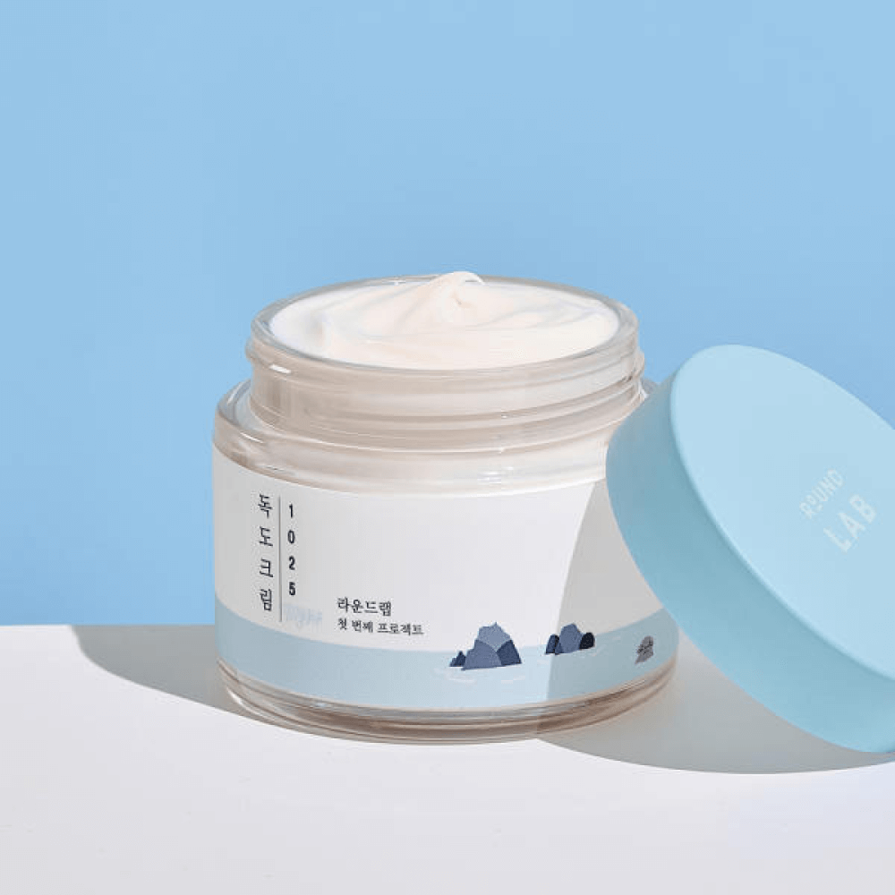 Крем увлажняющий с комплексом минералов Round Lab 1025 Dokdo Light Cream, 80 мл