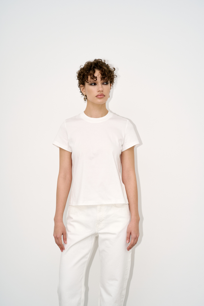 Футболка сrew neck white