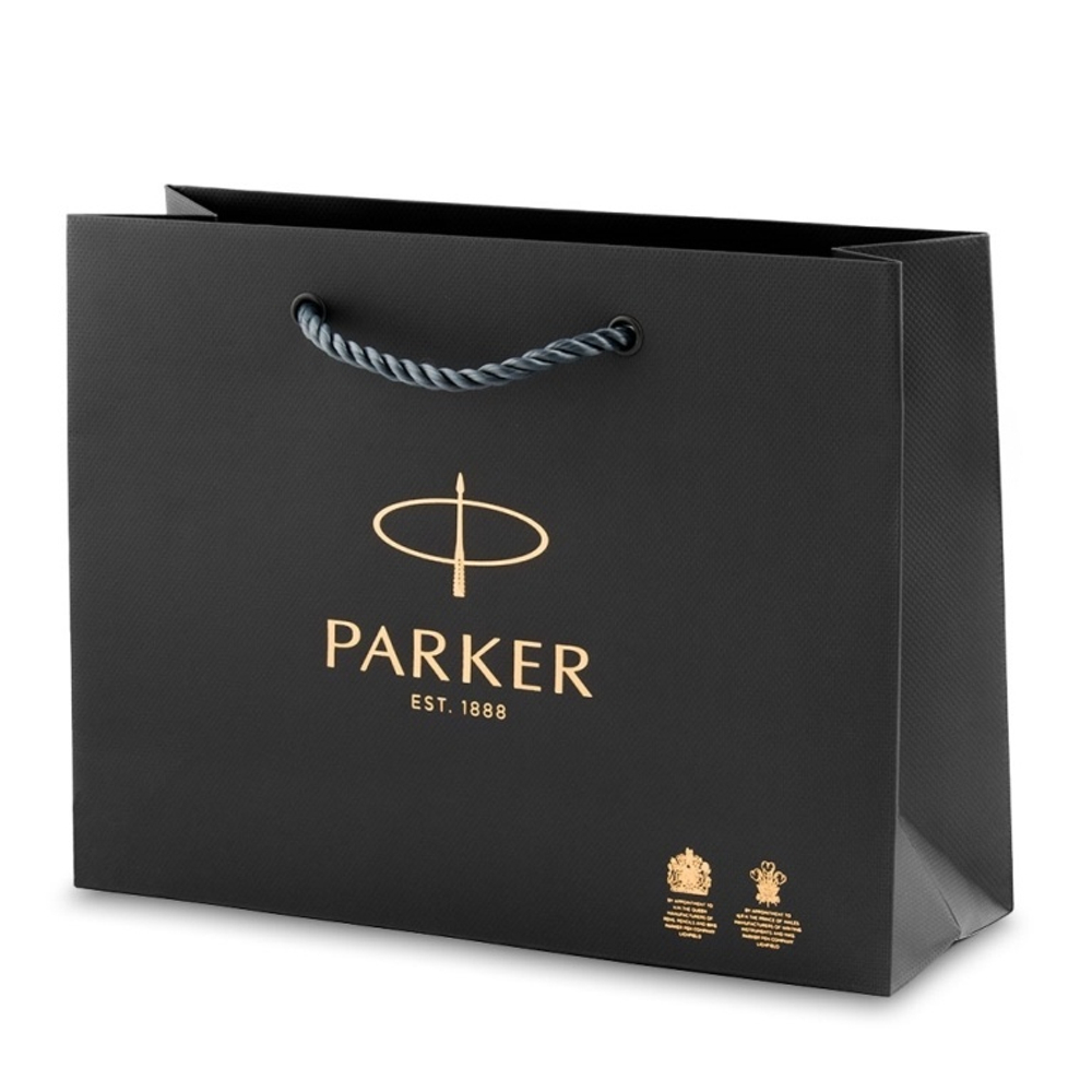 Подарочный набор: Ежедневник недатированный и Шариковая ручка Parker IM Metal, цвет: Brushed Metal GT