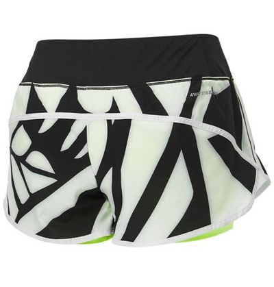 Женские Шорты теннисные Lotto Top Ten W III Short PRT PL - bright white/all black