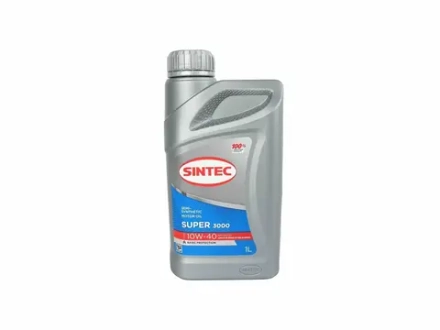 600239 Масло мотор. SINTEC SUPER 3000 SAE 10W40 1л