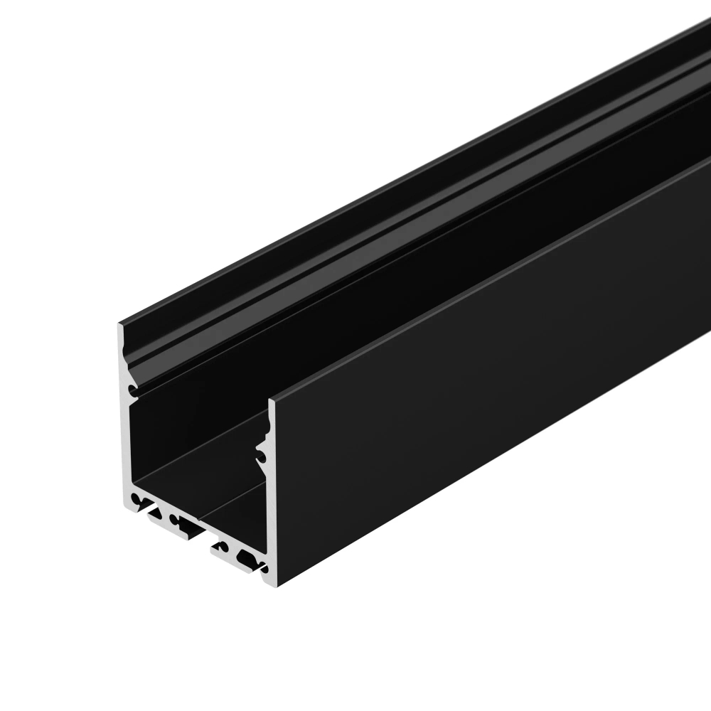 Профиль с экраном SL-LINE-3535-2500 BLACK+OPAL (Arlight, Алюминий) 027986