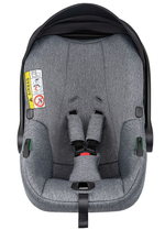 Детская коляска Indigo Barbara 21 Classic 3 в 1 с автокреслом Avionaut Cosmo Grey Ba05 т.серый