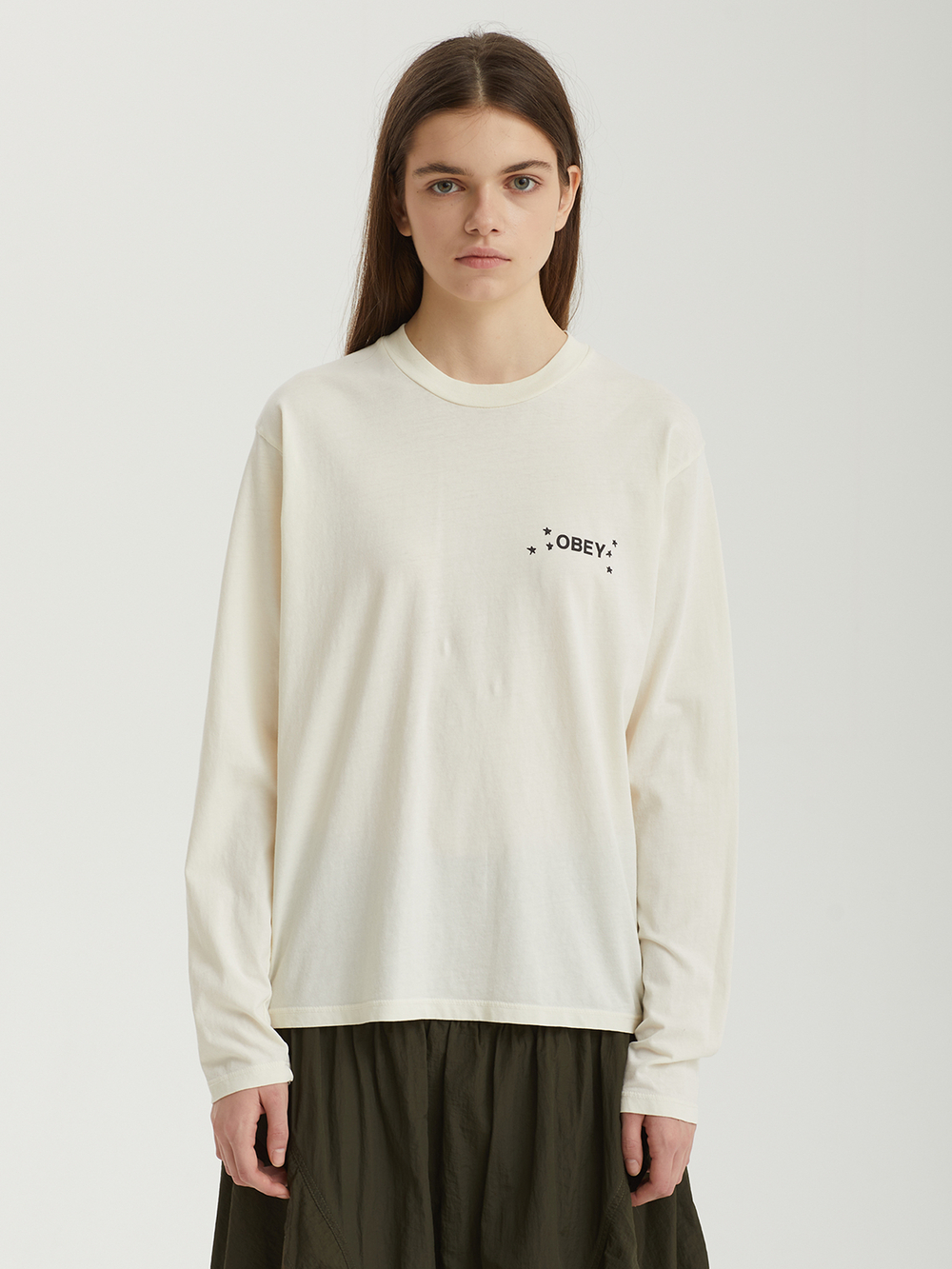 Женский Лонгслив Obey Wilted Bunch