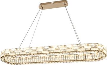 Люстра подвесная LED 80W 2800К-6500К 4014/03/12PL золото Gabbana Stilfort