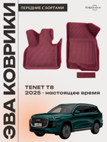 Передние автомобильные коврики ЭВА с бортами для TENET T8 (25-н.в.)