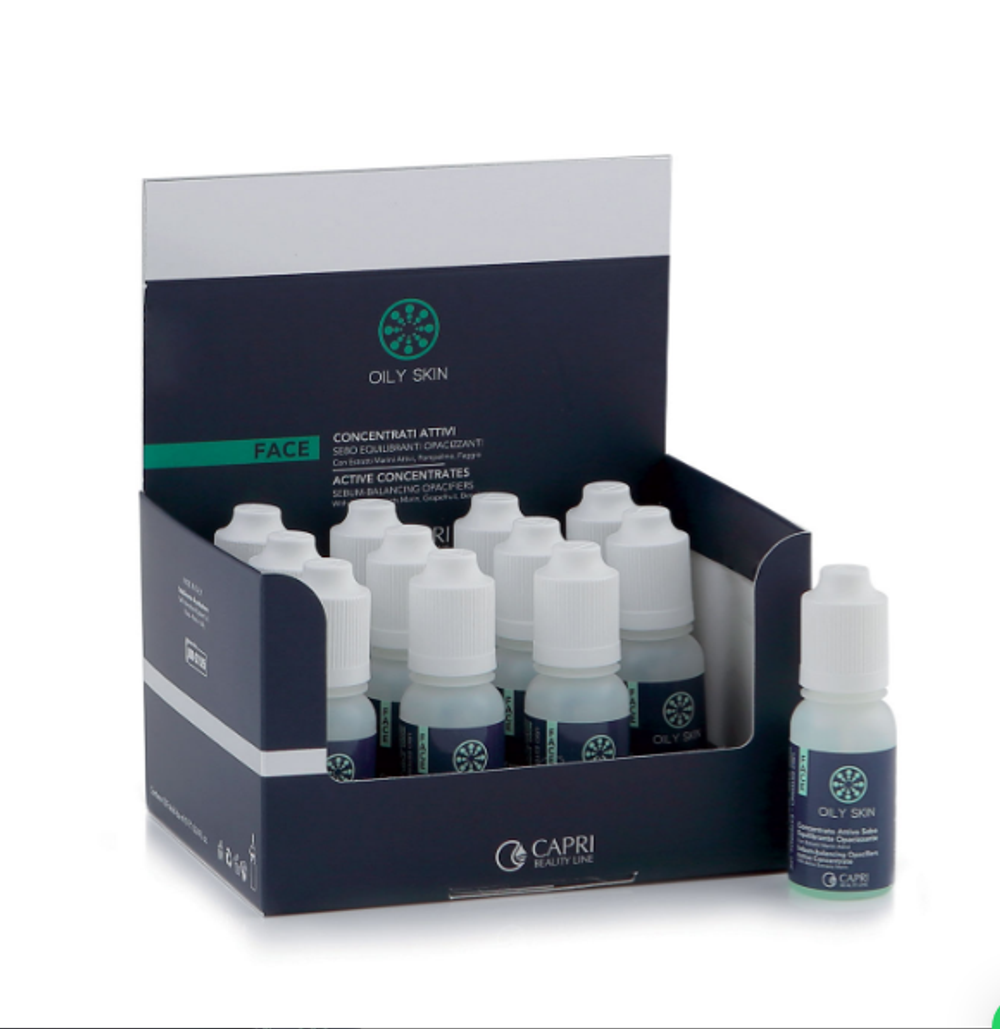 51089 Концентрат-себорегулятор с гликолевой кислотой и серой OILY SKIN 1шт 10мл.