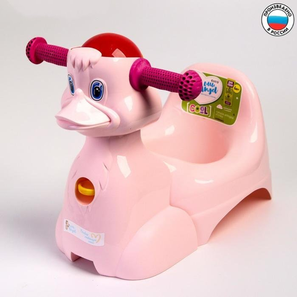 Горшок-игрушка "Уточка" арт. LA2714 ПЛАСТИК ЦЕНТР