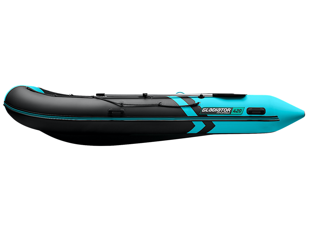 Лодка ПВХ Gladiator Light B420 с фанерным полом -