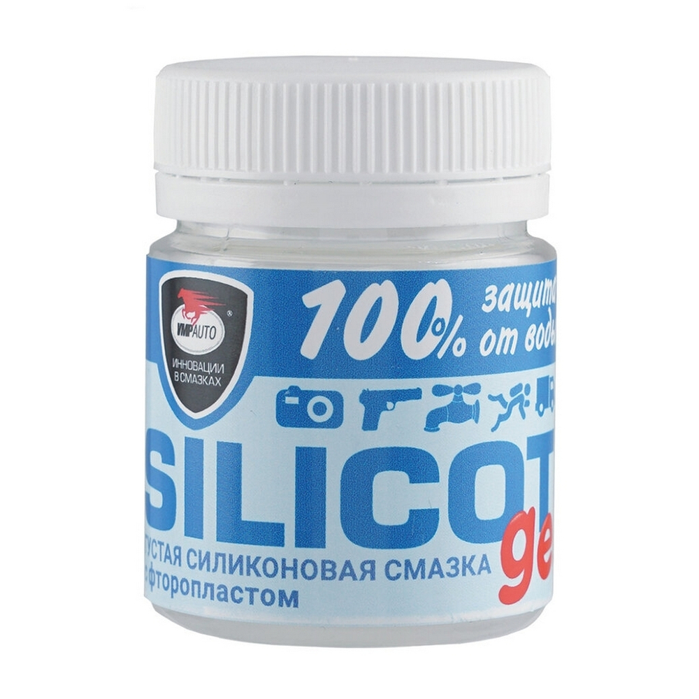 Уплотнительная смазка 40 г SILICOT Gel банка (Честный знак)