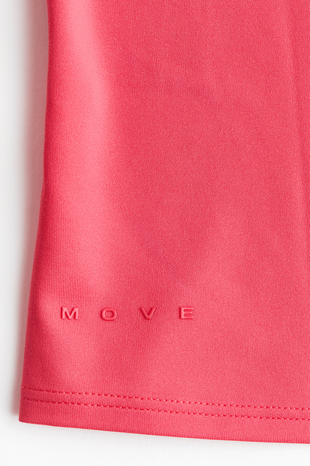 Спортивный топ DryMove™ — короткие рукава, приталенный крой - H&M