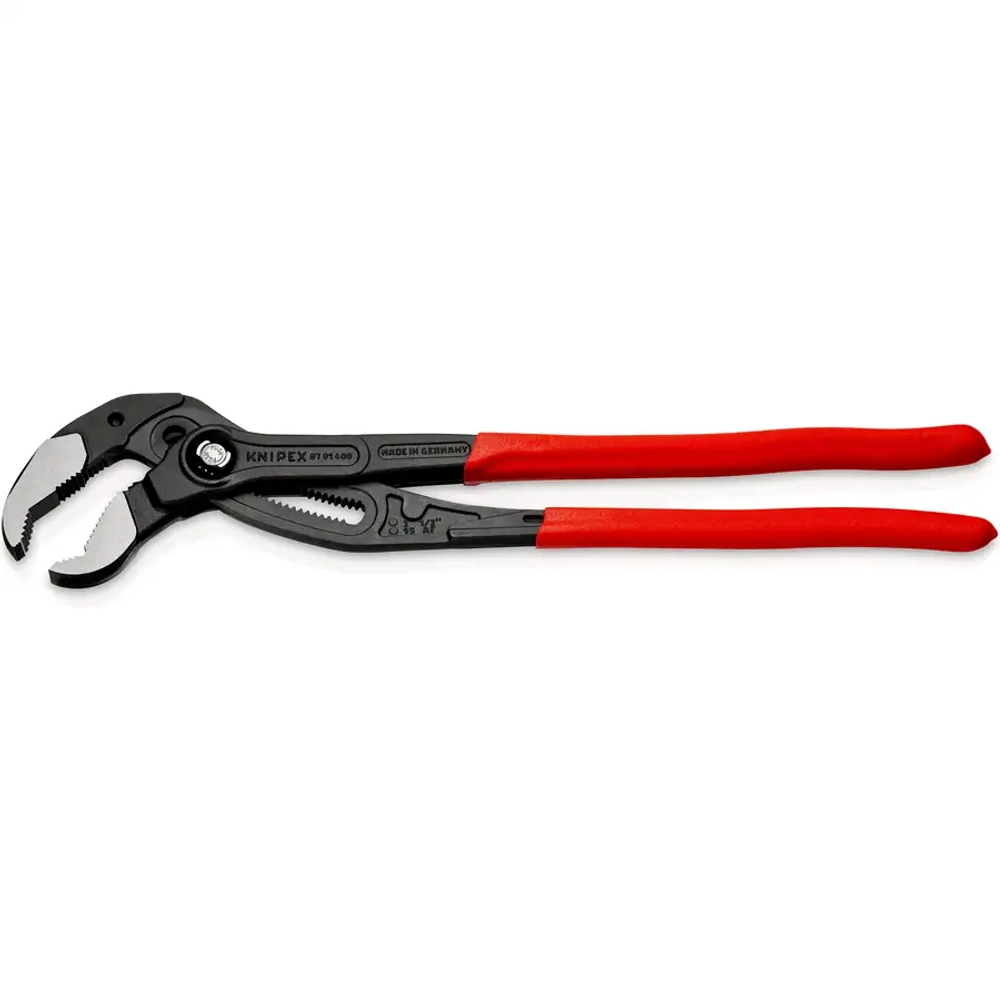 Клещи трубные Cobra® XL/XXL черненая 400 мм Knipex 87 01 400