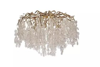 Люстра потолочная Garda Decor Tenera шампань 86-9018/600