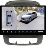 Магнитола для KIA Sorento 2 XM 2012-2020 (отдельный экран климата, со штатной КЗВ) - Teyes CC3-2K-360 монитор 13" 2K QLED на Android 10, Быстрая, CarPlay, 4G SIM-слот, 4 камеры в комплекте