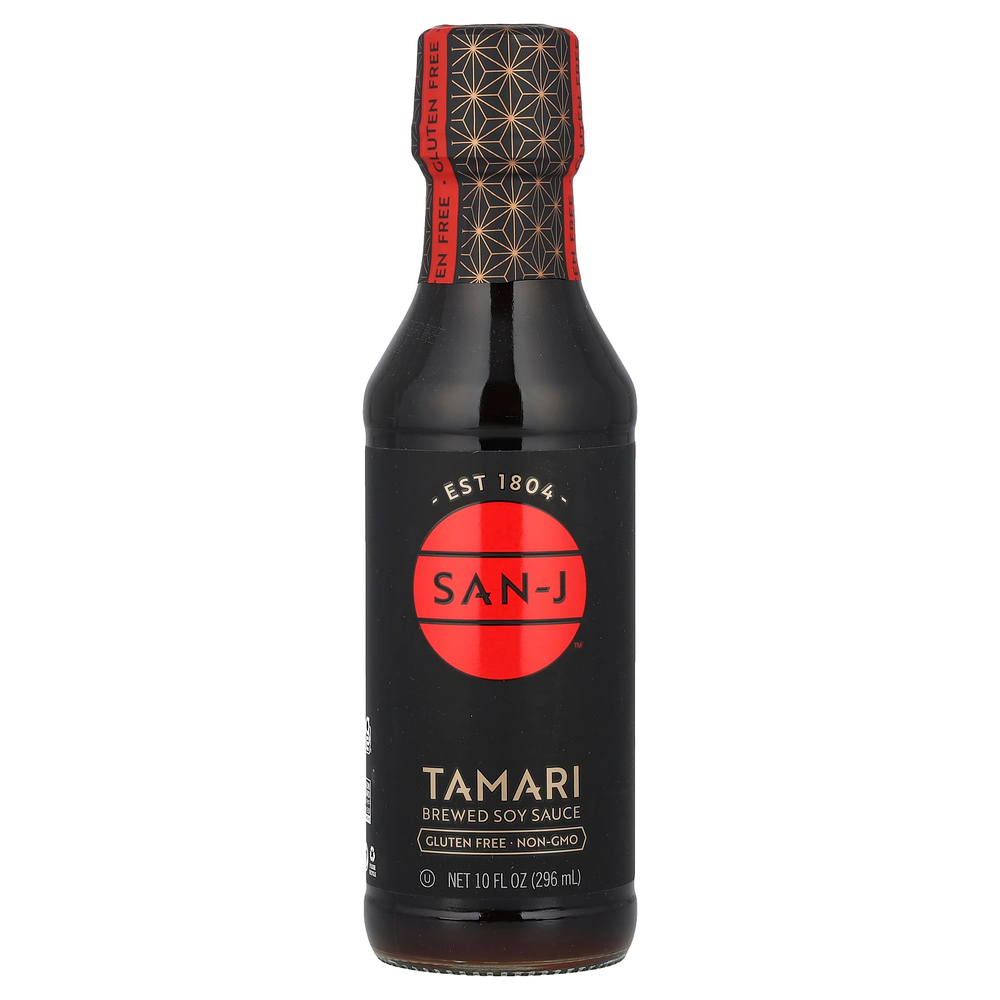 San-J, Заваренный соевый соус тамари, 296 мл (10 жидк. Унций)