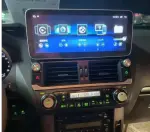 Магнитола для Toyota Land Cruiser Prado 150 2009-2013 - Redpower 85065XLM монитор 12.3" QLED в стиле Audi, Android 14, Быстрейшая, CarPlay, 4G SIM-слот