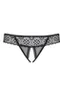 SHIBU Thong crotchless Трусы стринги