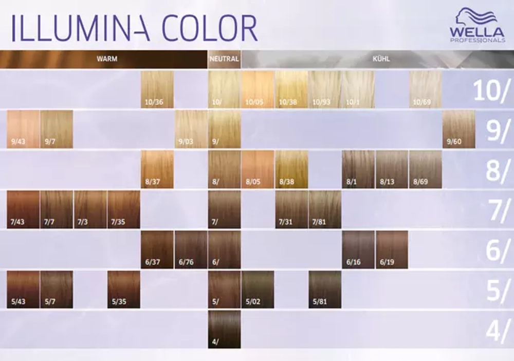 Wella Illumina Color 8/37 Светлый блонд золотисто - коричневый