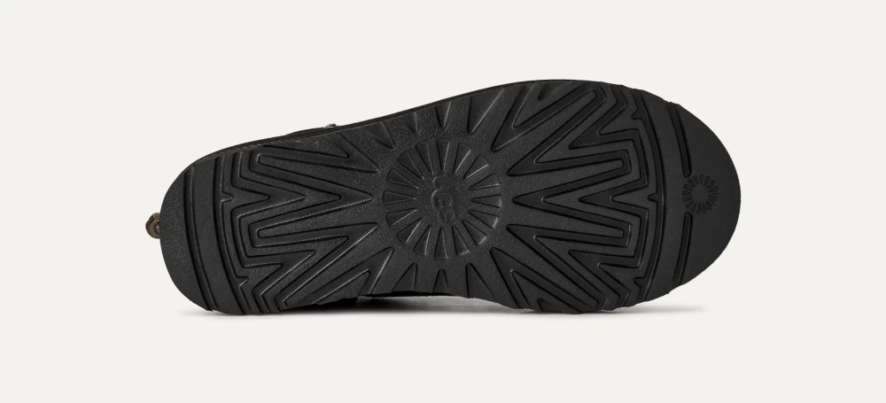 UGG Угги Classic Ultra Mini Biarritz, черный