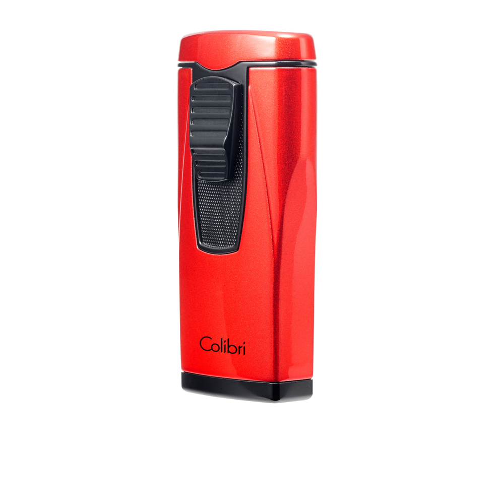 Зажигалка сигарная Colibri Monaco (тройное пламя), серый металлик