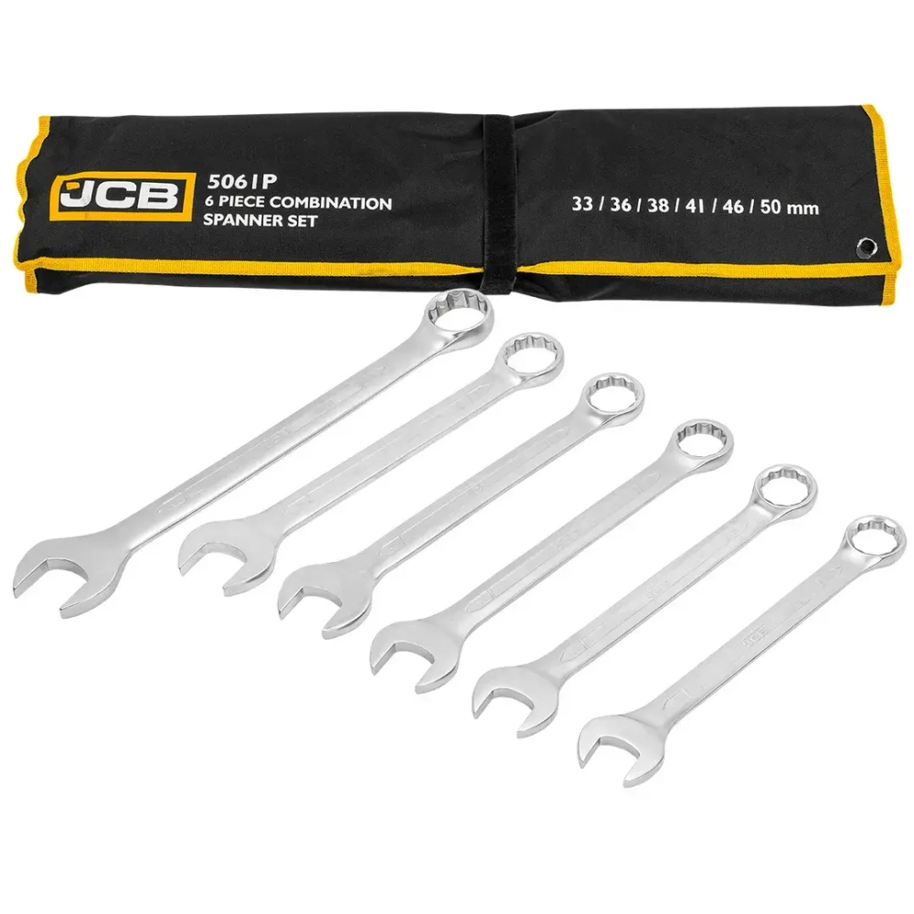 Набор ключей комбинированных 6пр. JCB JCB-5061P