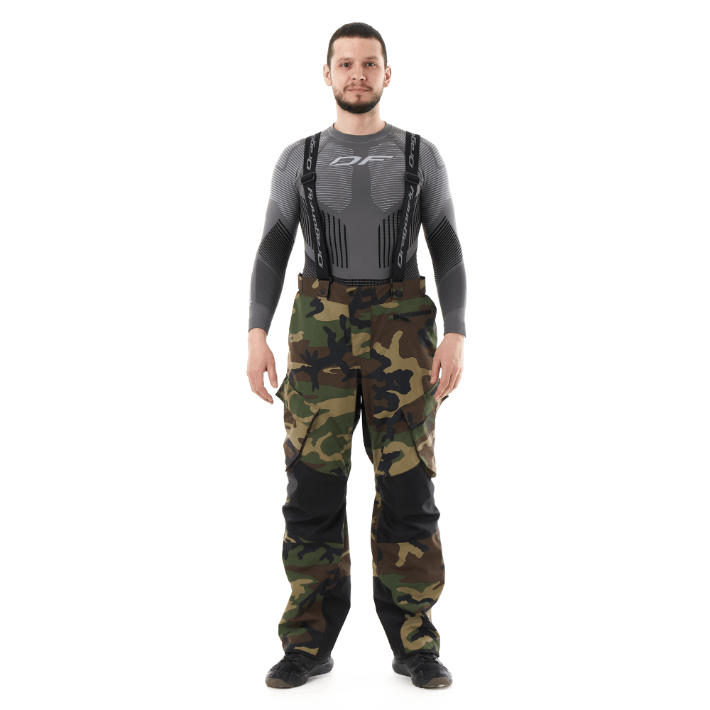МЕМБРАННЫЕ МУЖСКИЕ БРЮКИ DRAGONFLY QUAD 2.0 CAMO 2023