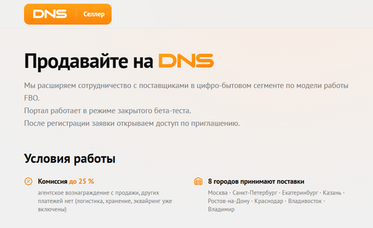 DNS строит мультикатегорийный маркетплейс