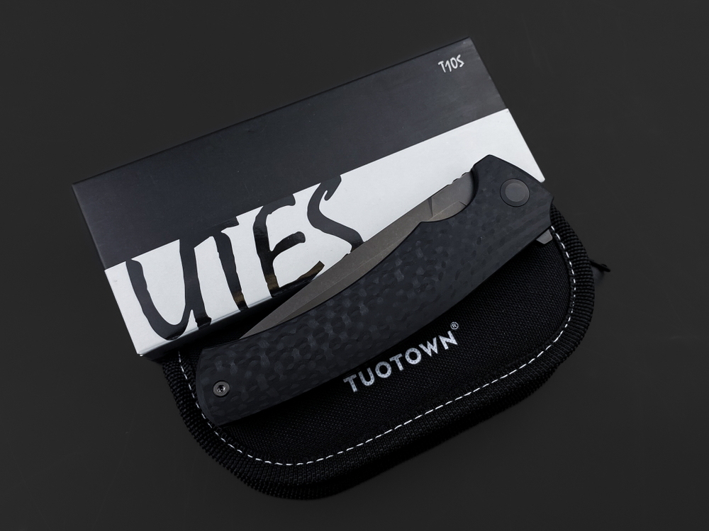 Складной нож Utes-B [T10S PVD Carbon G10]