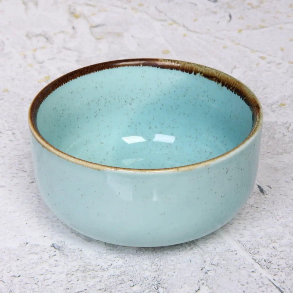 Салатник керамический «Tiffany Blue» 12,5*6см