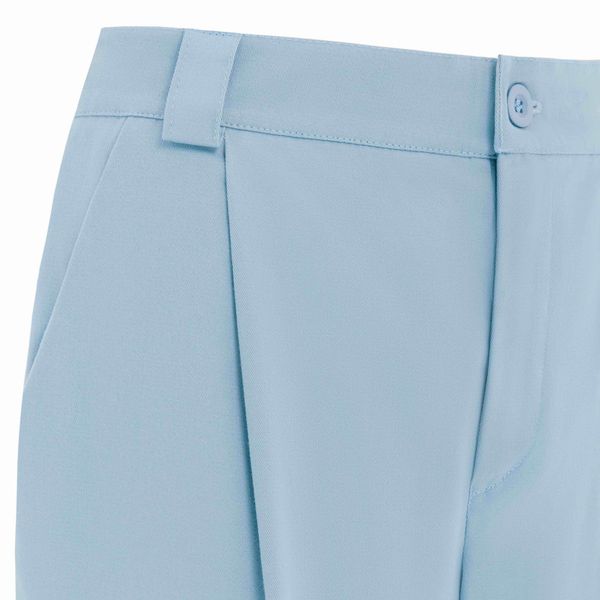 Брюки Classic wide chinos Мужские небесно-голубые - фото 9